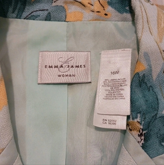 Emma James Linen Blend Blazer - Picture 8 of 9